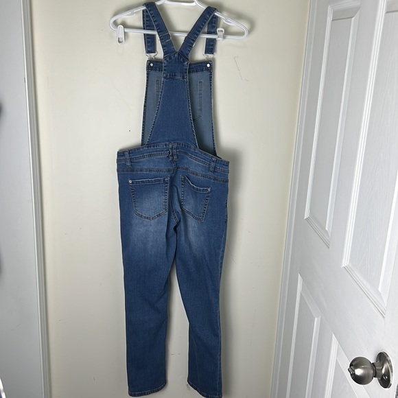 Eighty-two Distressed Denim Jeans Overall Size 9 - Picture 7 of 11
